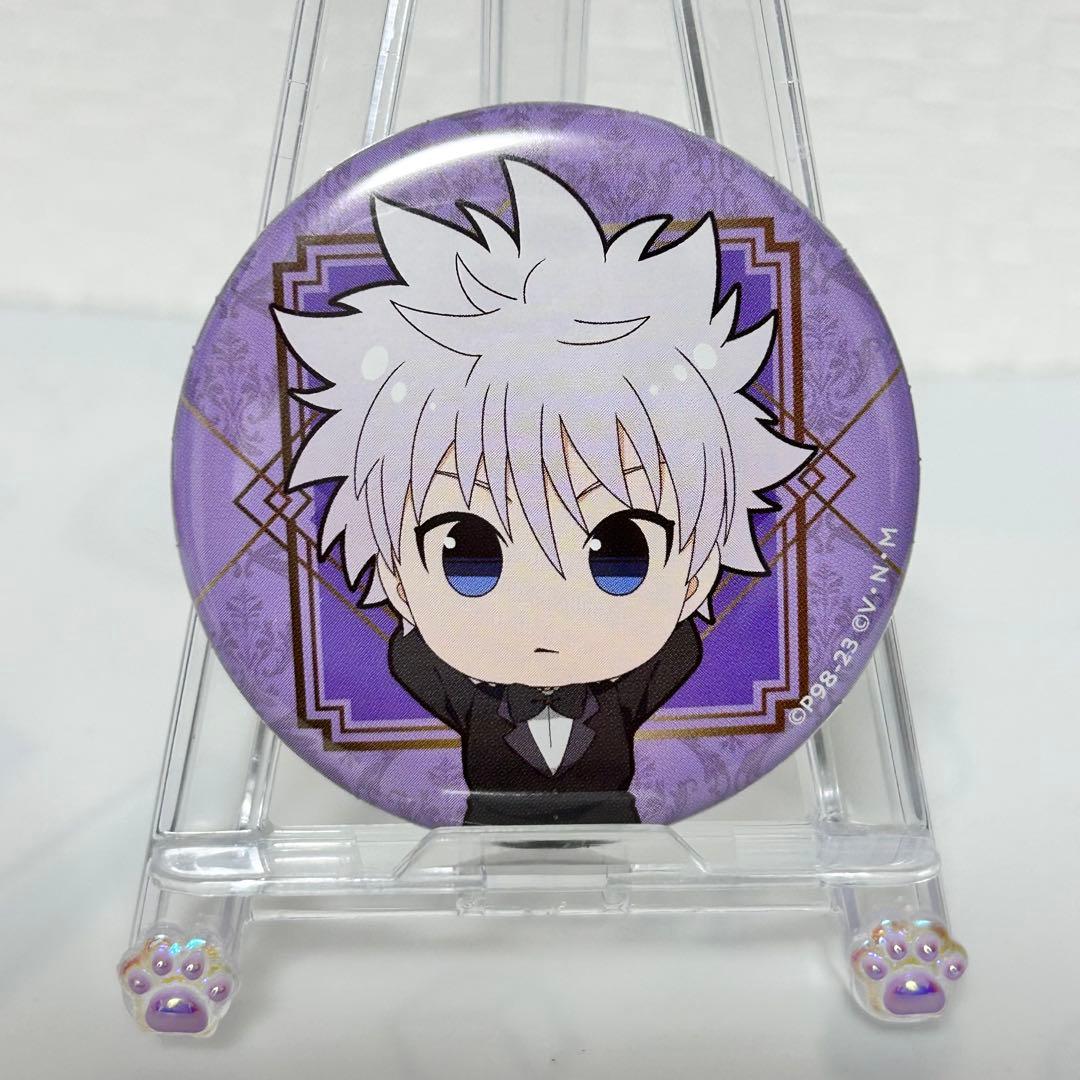 m ハンターハンター キルア 缶バッジ アニメイトカフェ - メルカリ