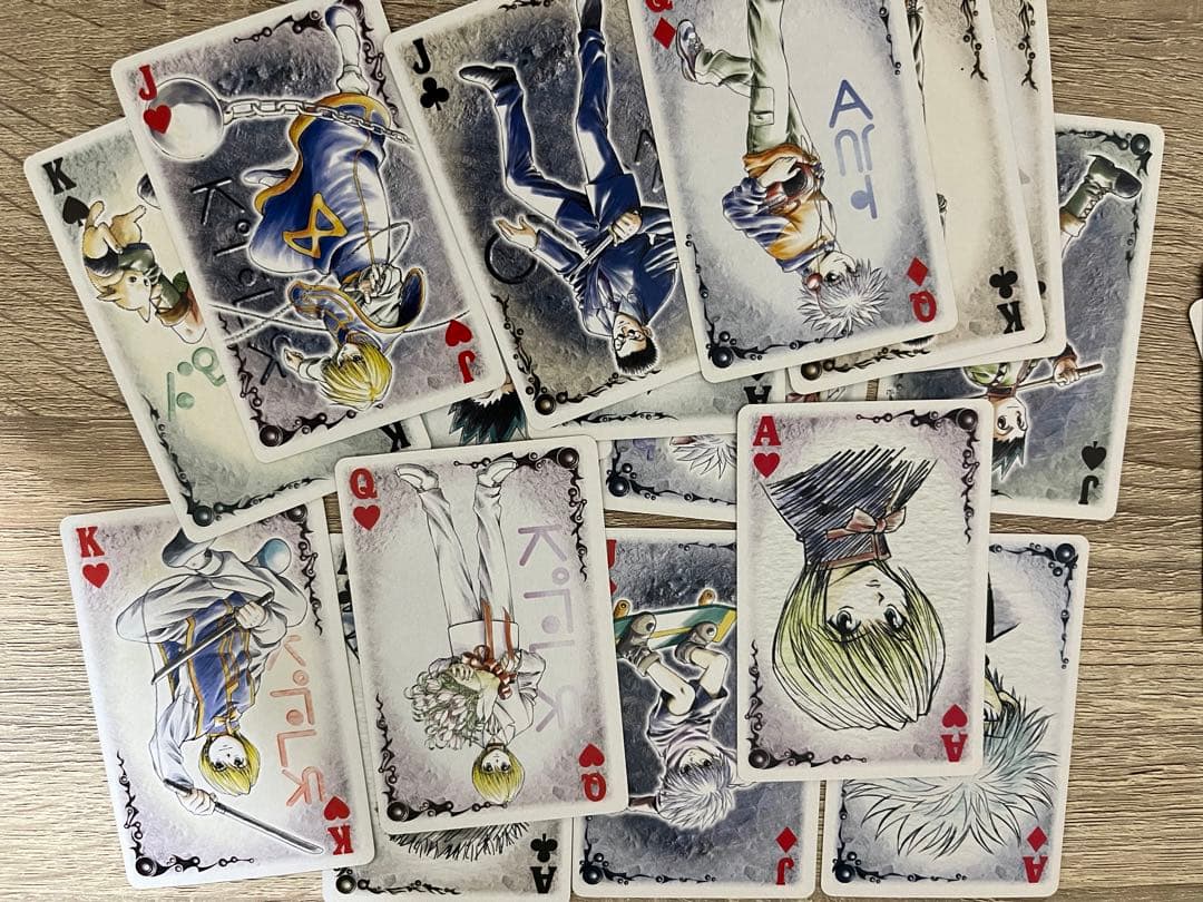 HUNTER×HUNTER ハンター協会公認トランプ ヒソカのジョーカー含む