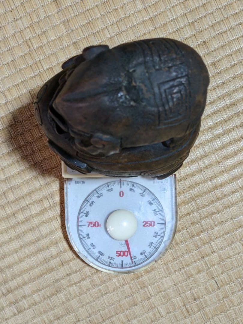 ♢中国古美術品 清時代 竹根 透かし彫り 親子象 置物飾り レア物 骨董