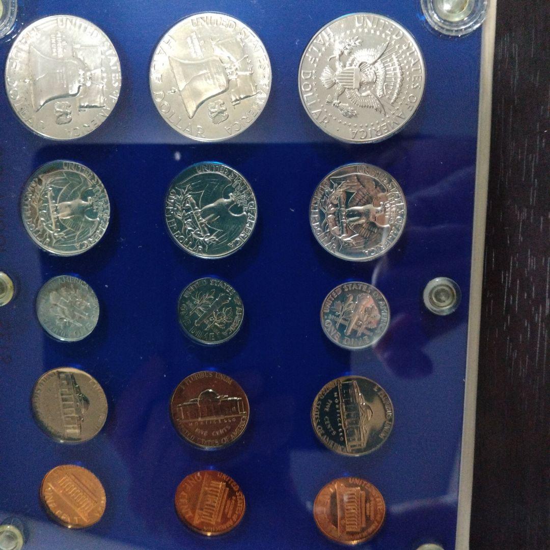 1962年～1964年 アメリカ ケネディハーフダラー他 プルーフセット