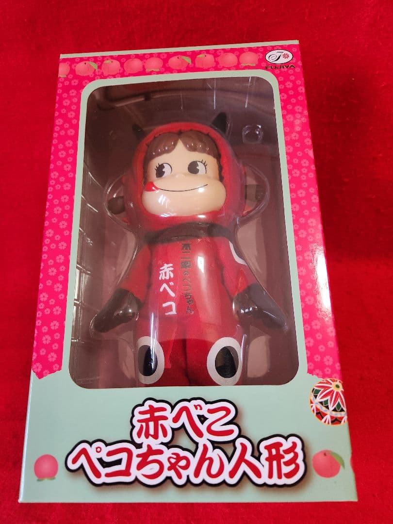 不二家　赤べこ　ペコちゃん人形