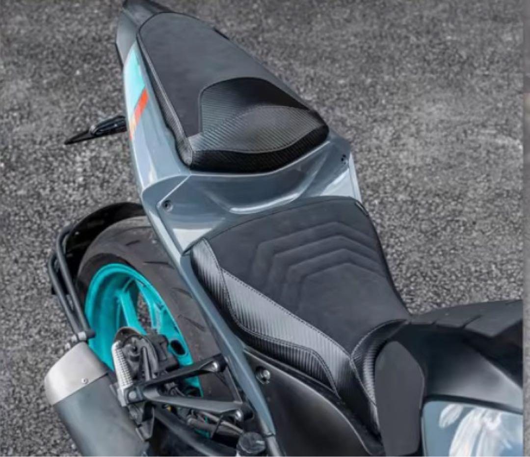 ヤマハ MT-25 03 YZF-R25 R3 カスタム用 フロントシート 灰色 - メルカリ