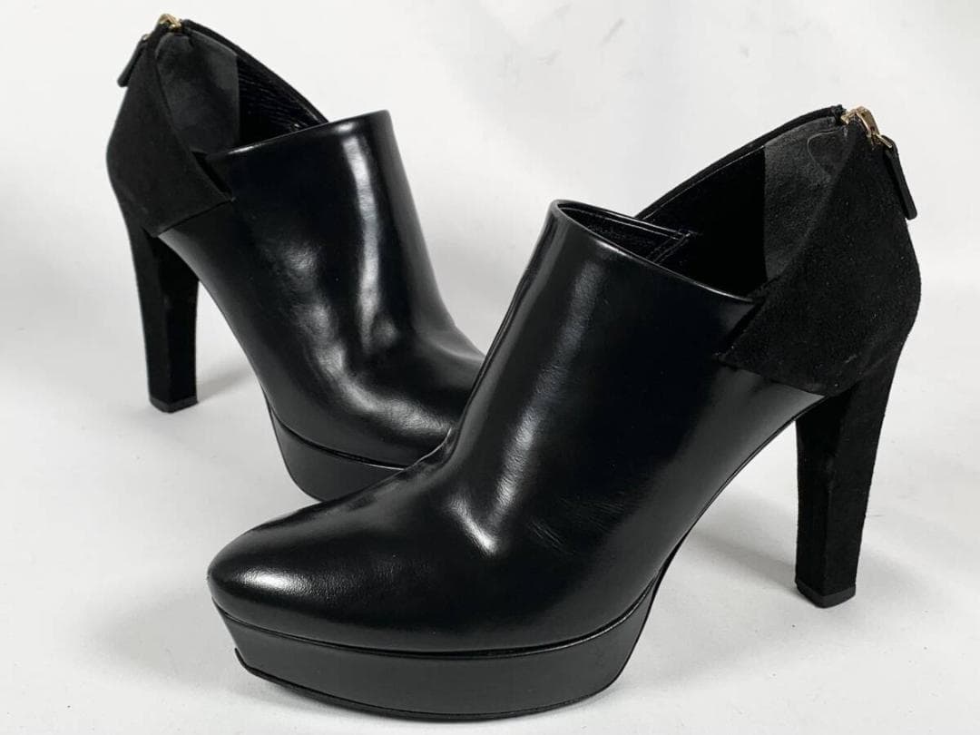 【正規品】美品 グッチ GUCCI レザー ハイヒール パンプス 35 1/2