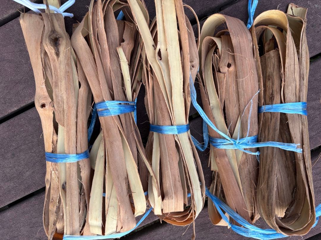 岩手県産山葡萄　樹皮　S級　①