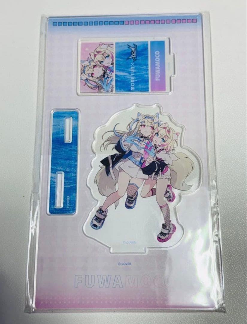 フワモコ ホロライブ 台湾限定 萌番 コラボカフェ アクリルスタンド