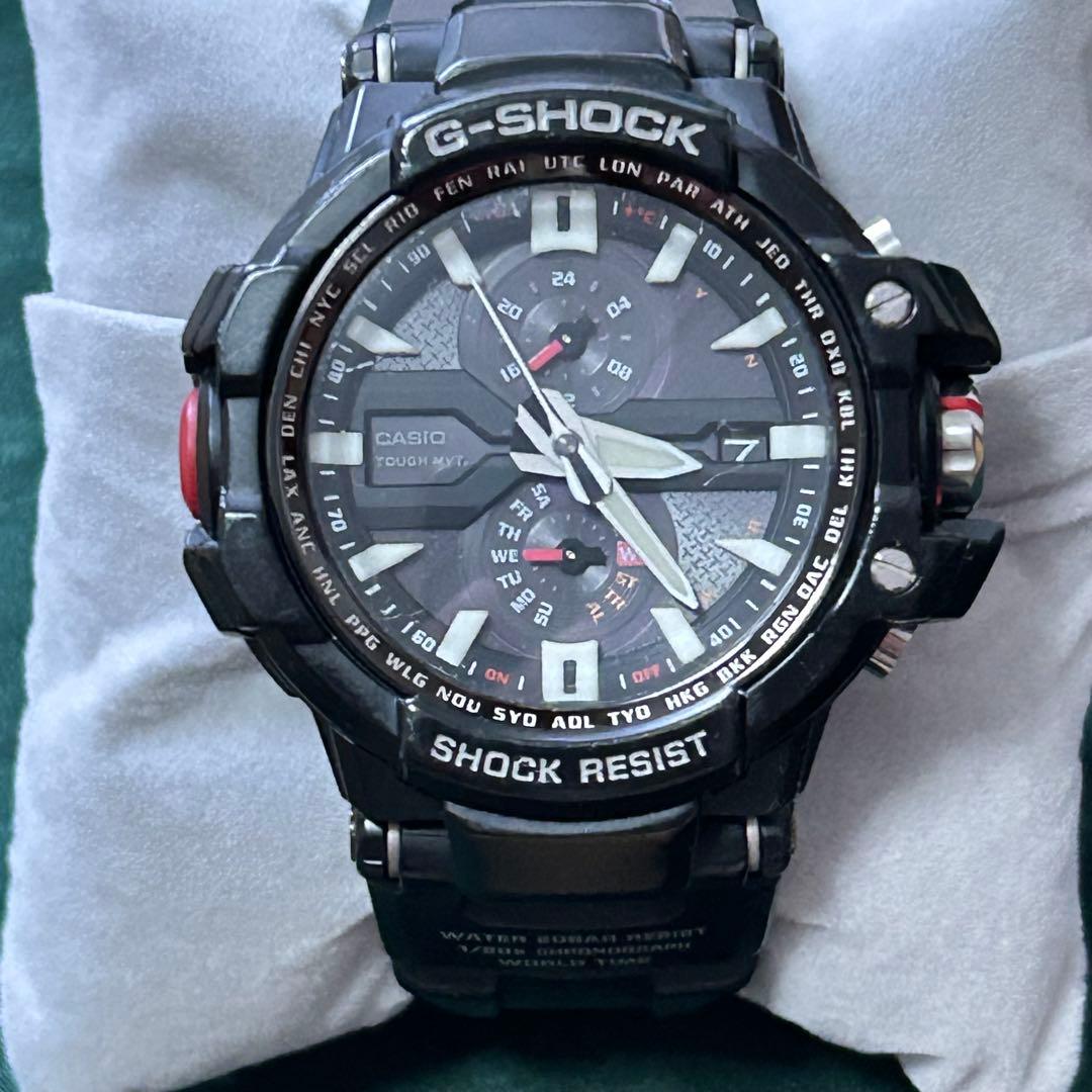 カシオグラビティマスター電波ソーラー腕時計 G-SHOCK Gショック グラビティマスター GRAVITYMASTER ソーラー 時計