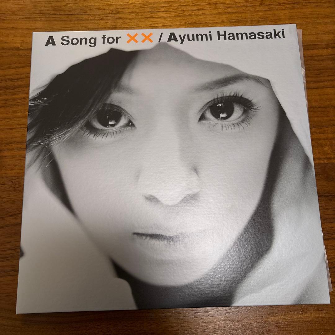 美品 浜崎あゆみ A Song for xx 初回限定 レコード LP アナログ - メルカリ