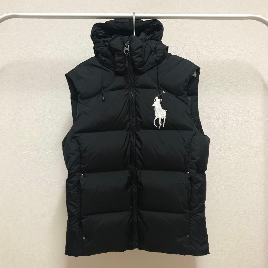 ①ラルフローレン RALPH LAUREN ダウンベスト ビッグポニー - メルカリ