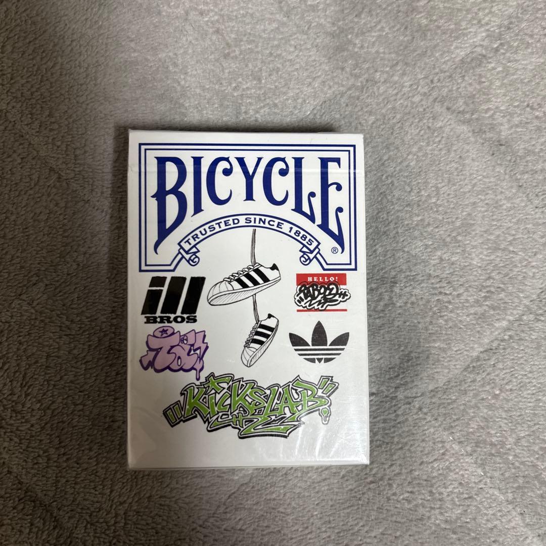 bicycle×KICKSLAB×adidas 限定 新品•未開封 ショッパー付 adidas Originals 最大50%☆3/5限定 アディダスオリジナルス トート
