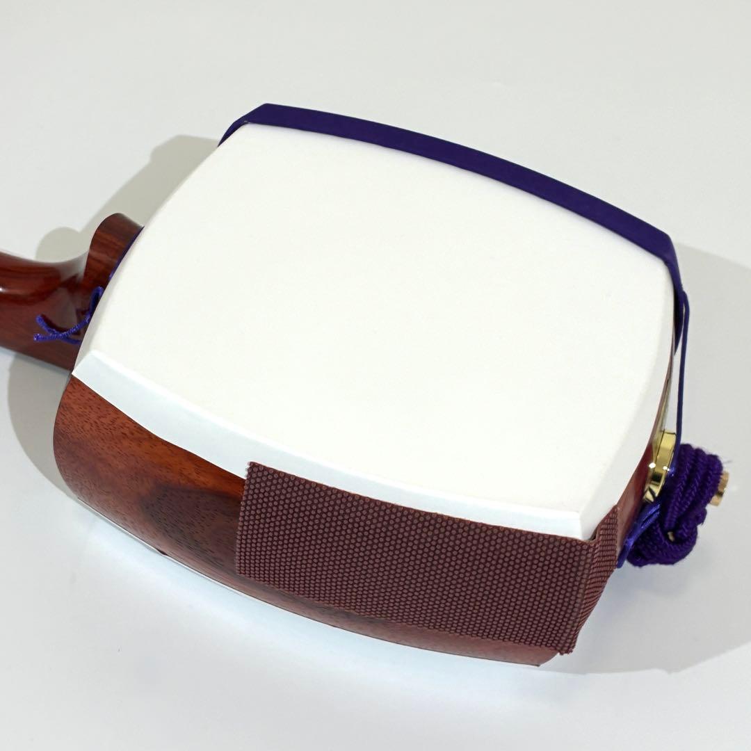 美品✨ 津軽三味線 太棹 花梨 破れなし バチ ハードケース付き