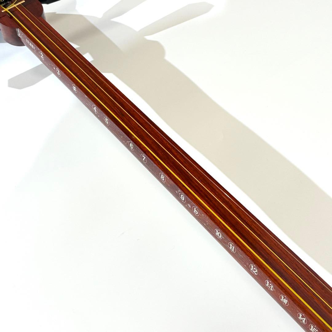 美品✨ 津軽三味線 太棹 花梨 破れなし バチ ハードケース付き