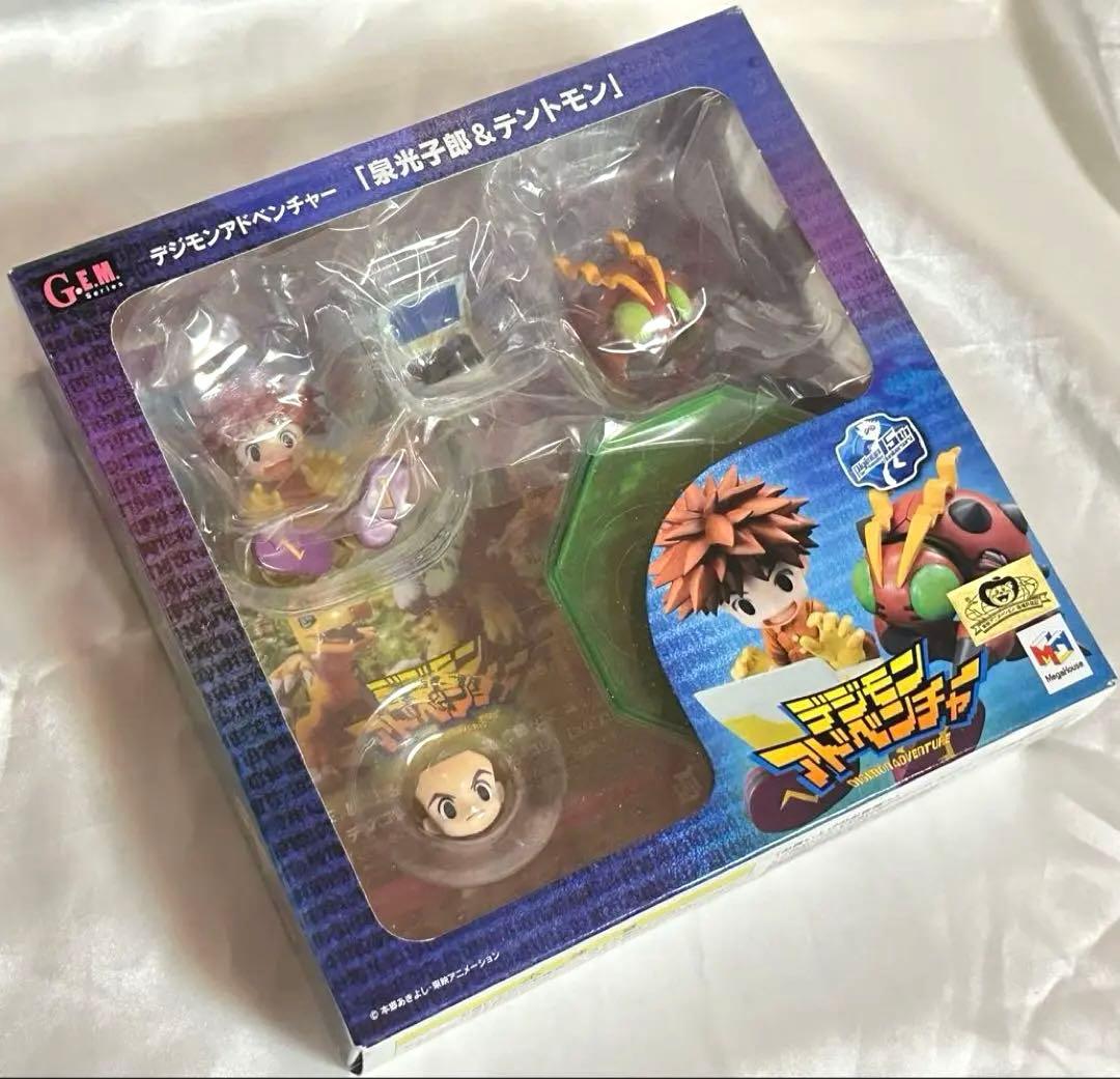 未開封　G.E.M.シリーズ　デジモンアドベンチャー　泉光子郎&テントモン