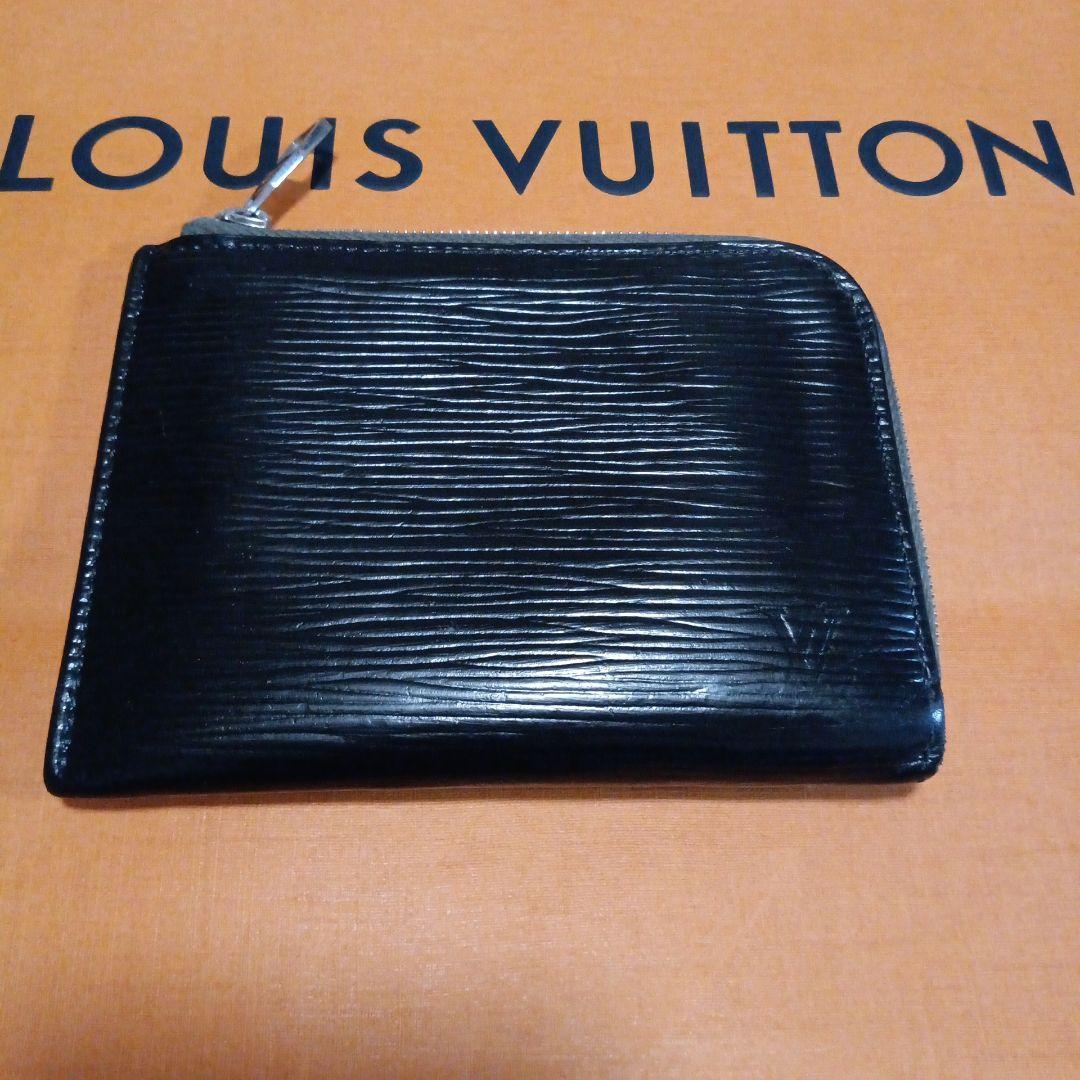 ルイ・ヴィトン　訳あり美品エピ　ポルトモネ　ジュール　コンパクト財布小銭入れ