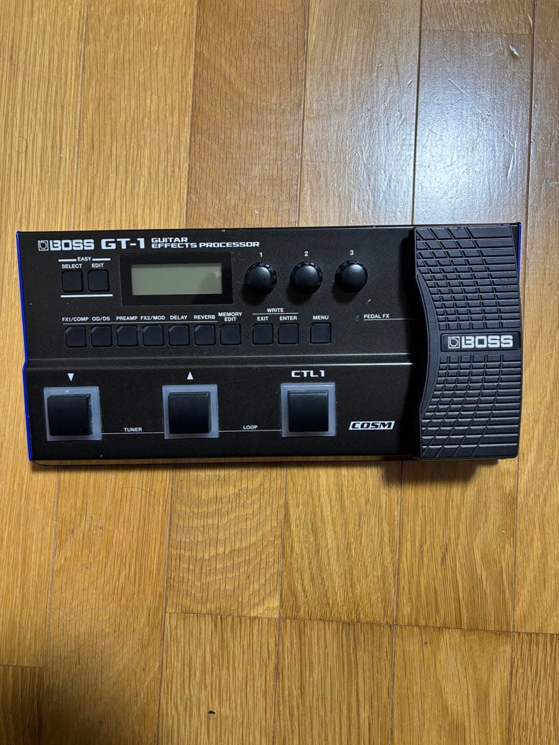 【保証書付】BOSS GT-1 ギターエフェクトプロセッサー ＋ ACアダプター