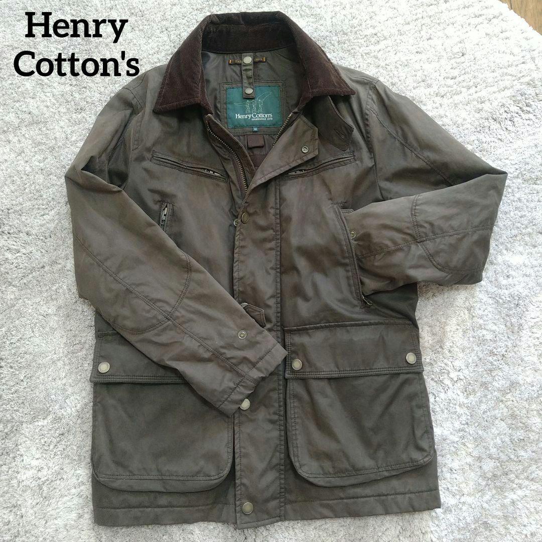 Henry Cotton's　オイルドジャケット46size