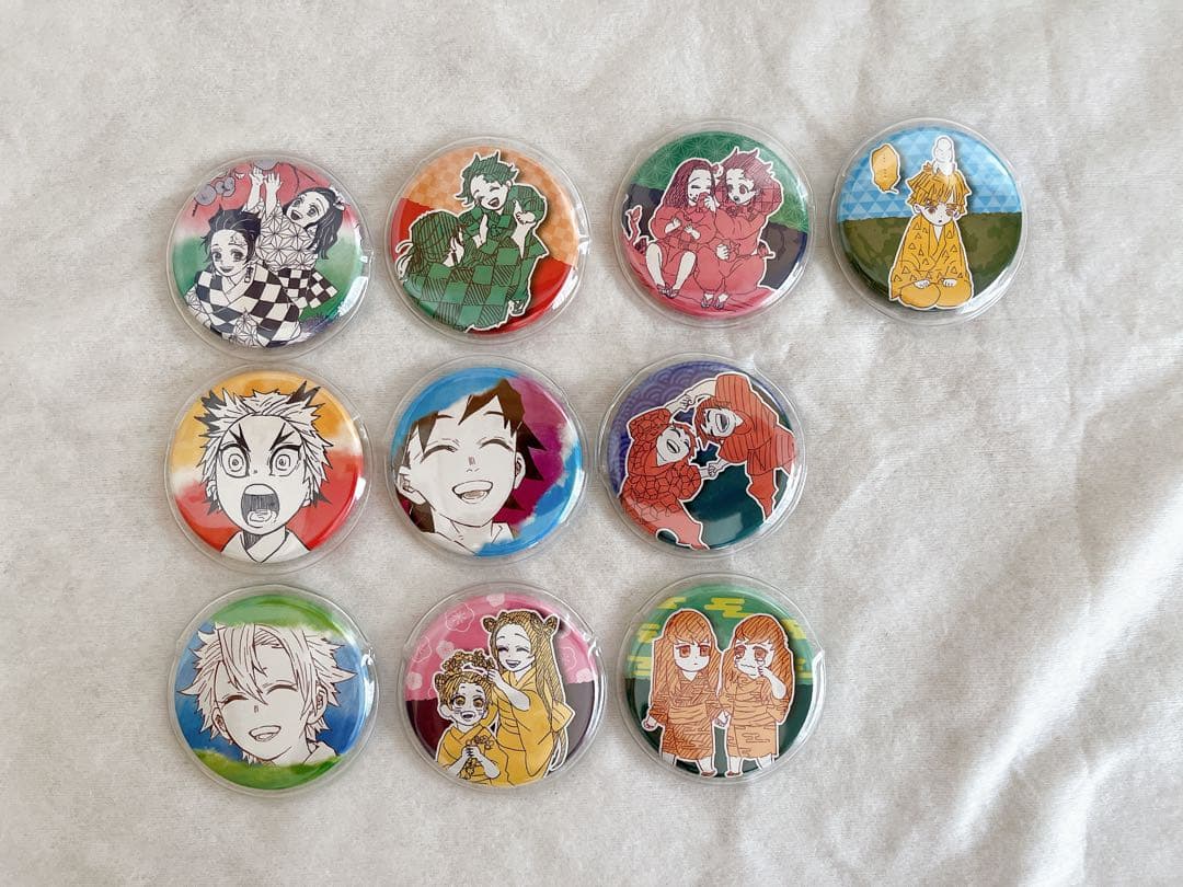 鬼滅の刃 子供時代 缶バッジプチ 原作 プチ 幼少期