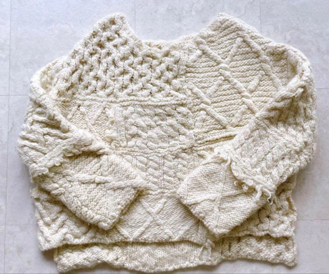 SNIDEL スナイデル　パッチワークニット　セーター　フミカウチダ