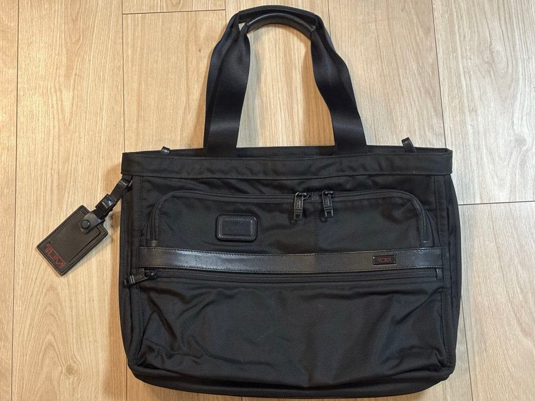 TUMI Alpha3 バリスティックナイロン エクスパンダブルトート ビジネス