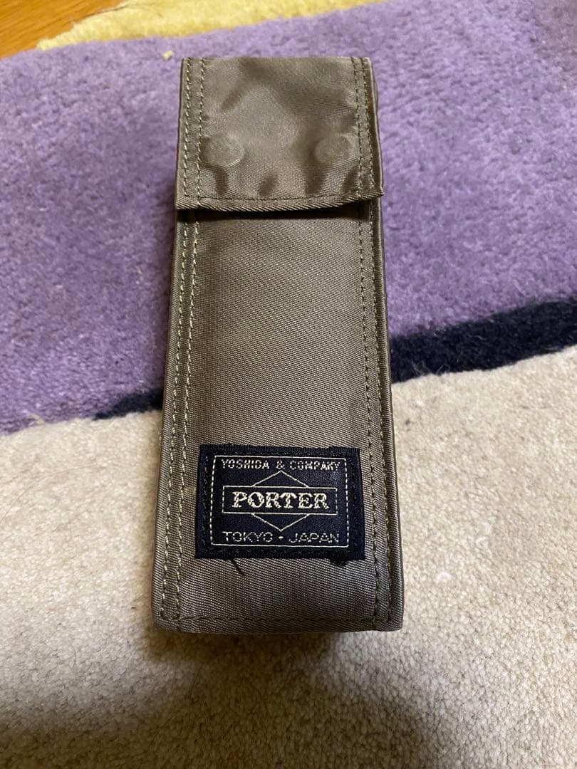 PORTER メガネケース オリーブ