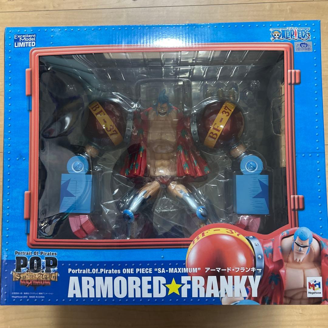 新品未開封ワンピース　フィギュア　フランキー　pop maximum マキシマム