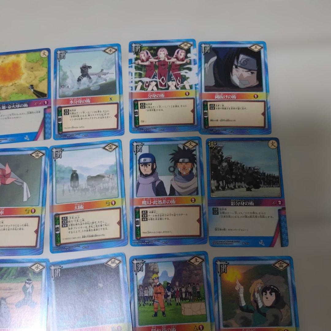 NARUTO ナルトカードゲーム術 カード30枚セット - メルカリ