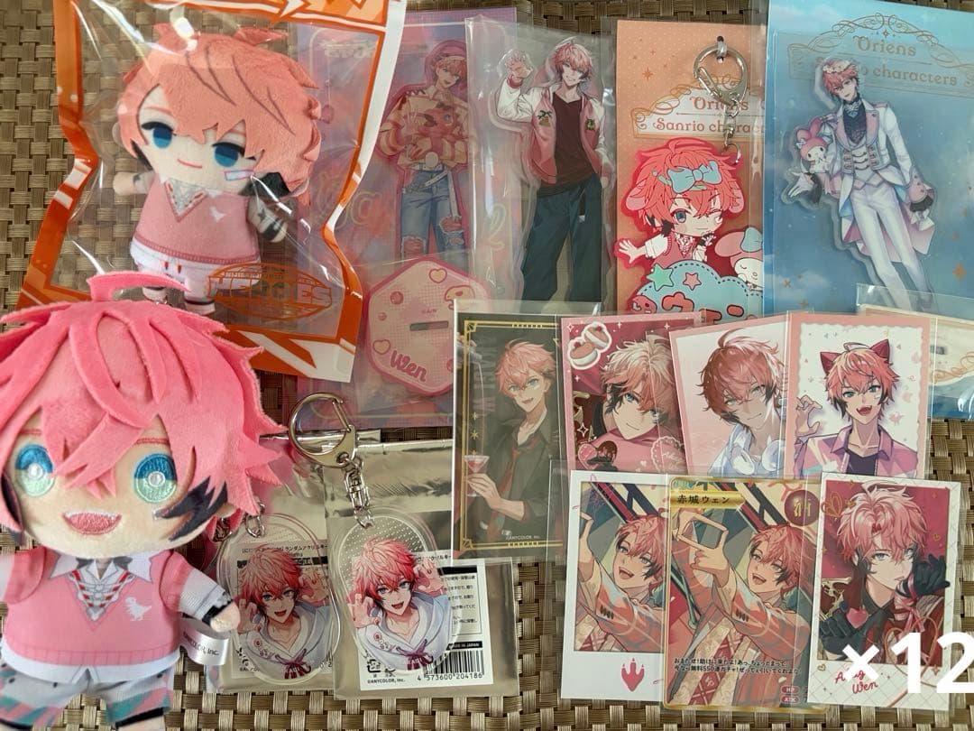 にじさんじ 赤城ウェン Oriens 2周年 缶バッジ アクスタ まとめ売り