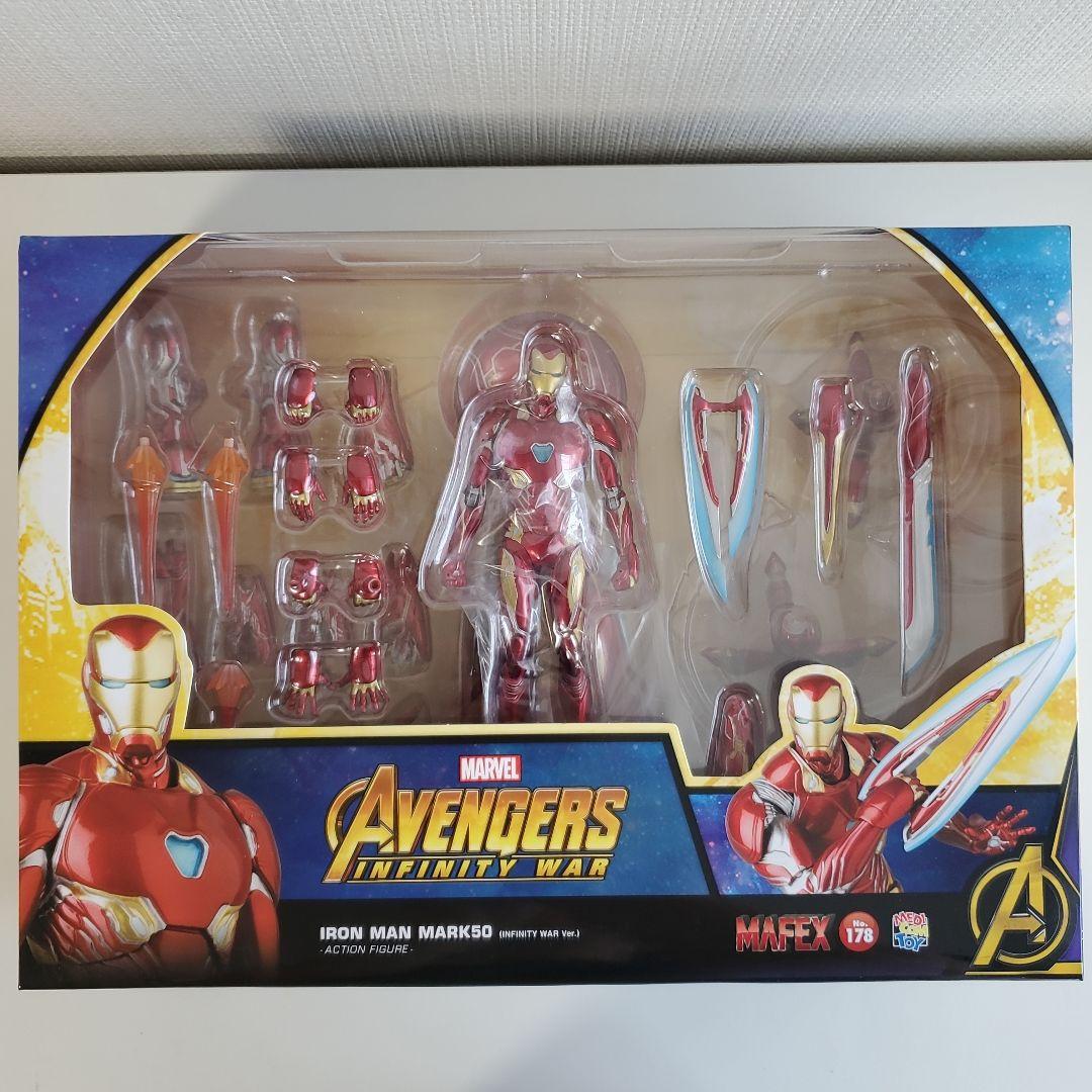 レア マフェックス アイアンマン マーク50 INFINITY WAR Ver. ナノテクを搭載した「アイアンマン」のマーク50モデルがMAFEX化！多彩