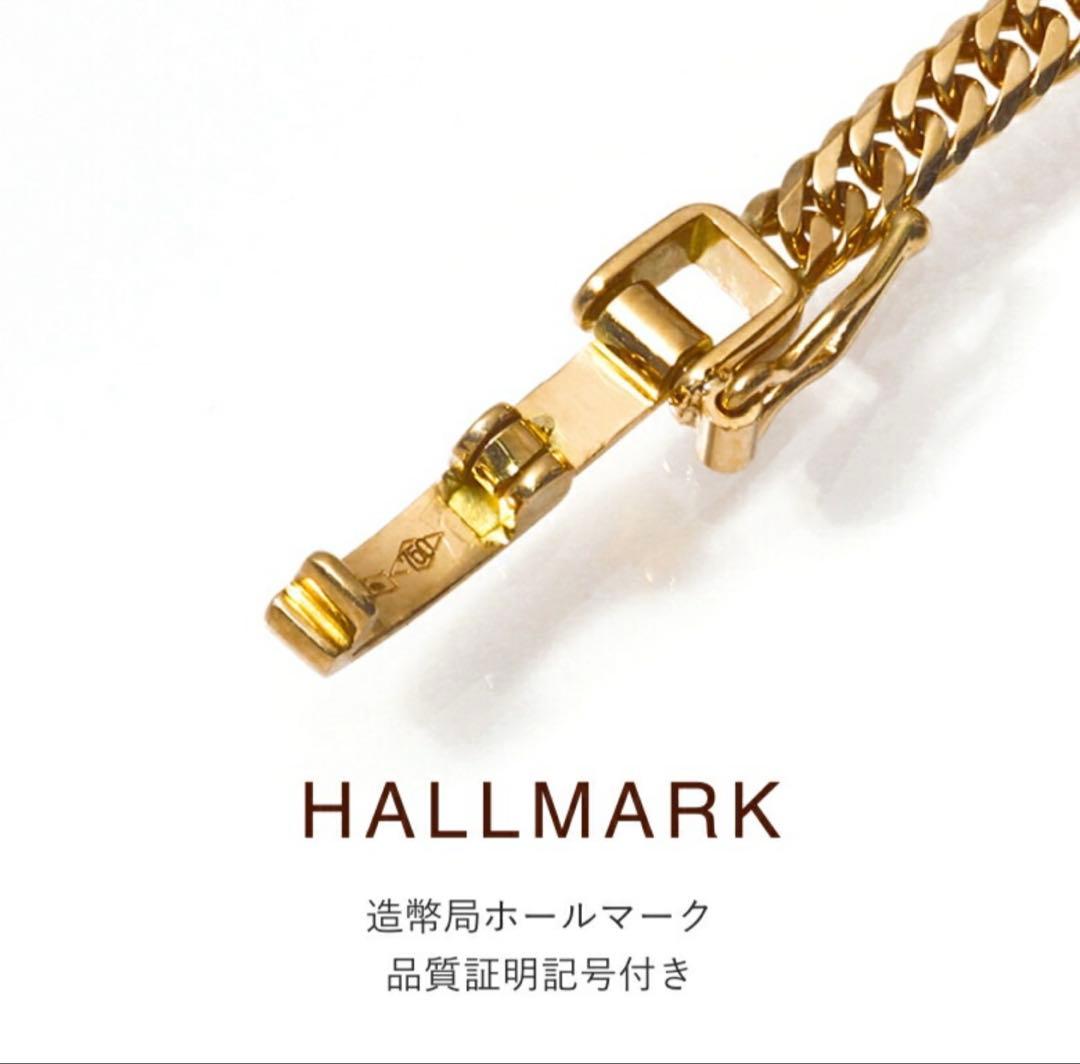 K18 喜平ネックレス 6面カットダブル 10.19g 50cm