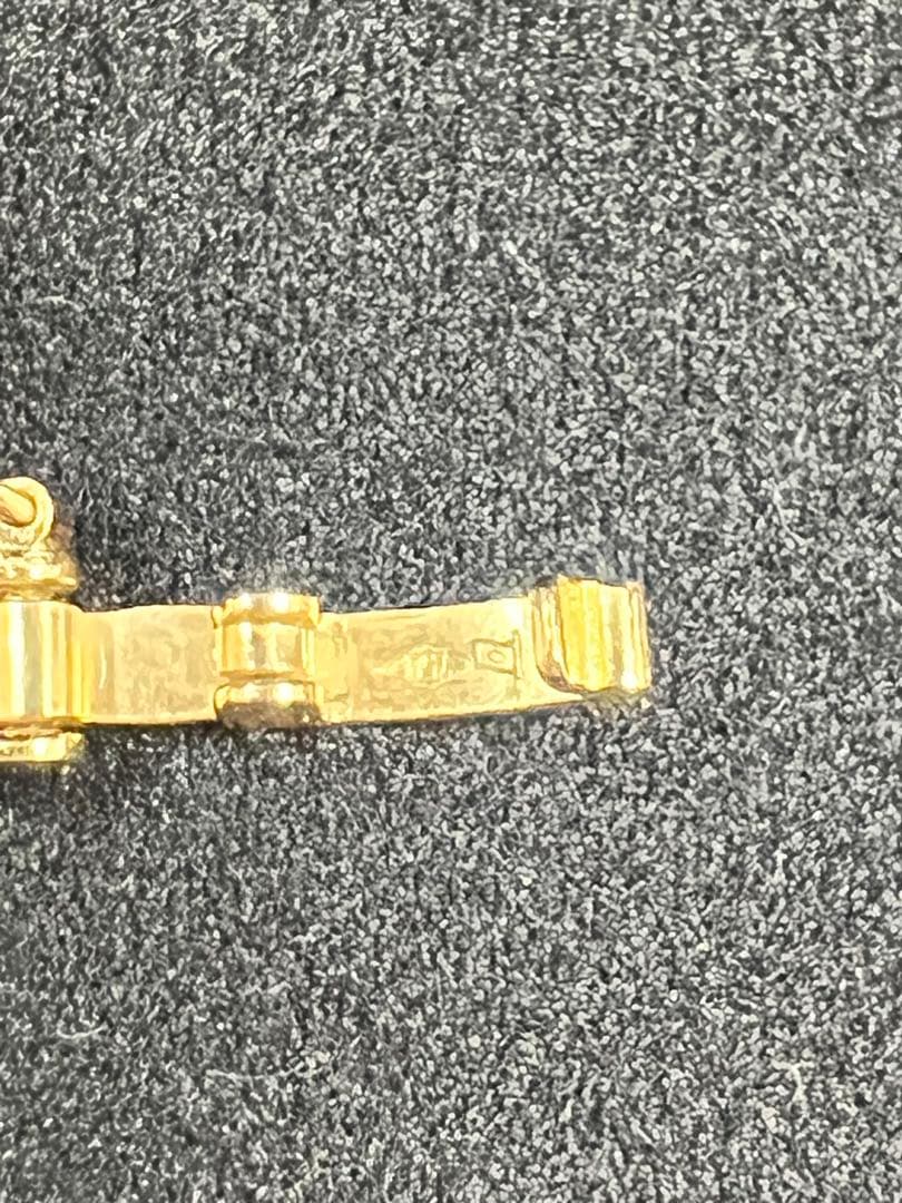 K18 喜平ネックレス 6面カットダブル 10.19g 50cm