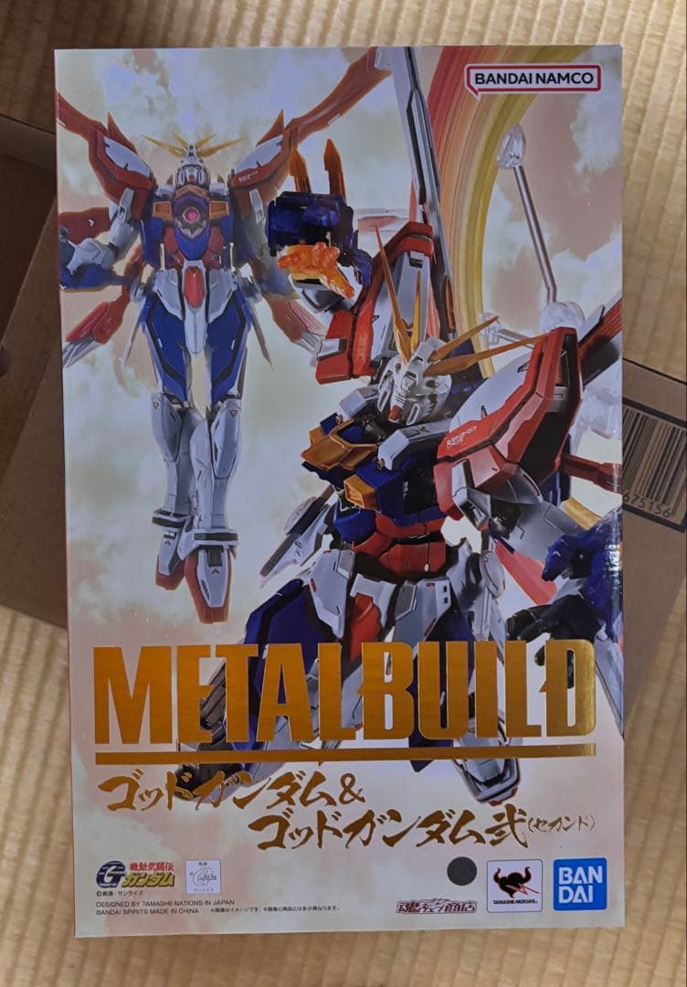 L BUILD ゴッドガンダム 弍式 抽選販売】METAL BUILD ゴッドガンダム＆ゴッドガンダム弐（セカンド