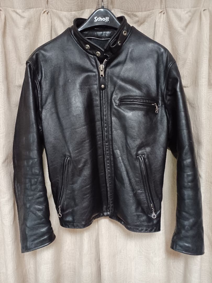 【希少サイズ 42】schott シングルライダース641 米国製