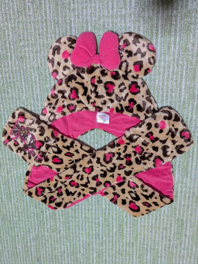 ディズニー　ミニーマフラーキャップ ディズニー ミニー マフラーキャップ ファンキャップ 正規品 完売品 即