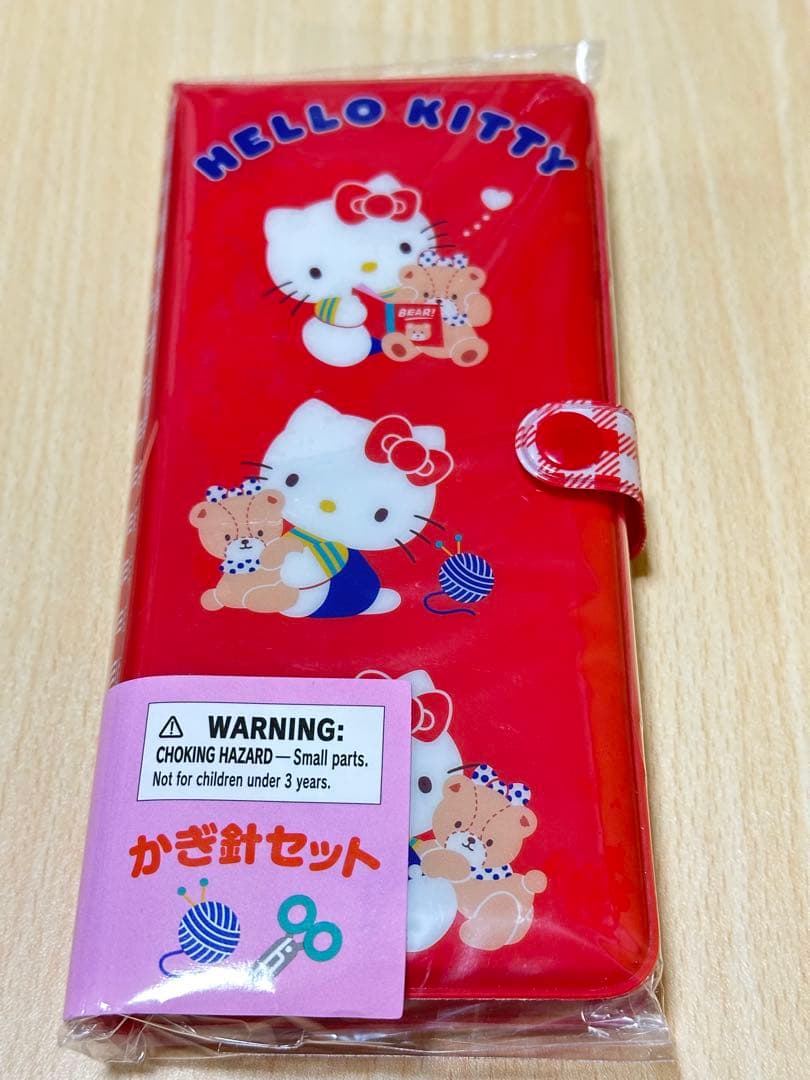 サンリオ手芸部 ハローキティ かぎ針セット 赤 - メルカリ