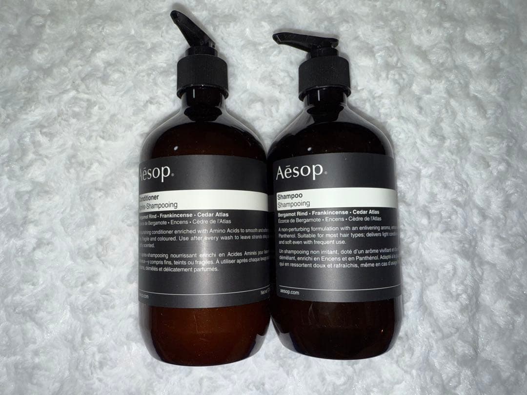 Aesop シャンプー 、コンディショナー500ml 2本セット