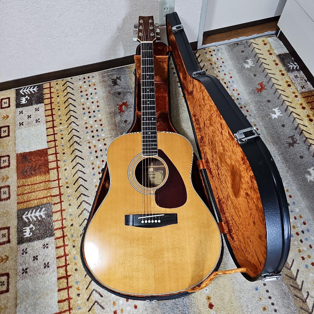 YAMAHA.FG-580グリーンラベル 純正ハードケース付き。 YAMAHA.FG-580グリーンラベル 純正ハードケース付き。