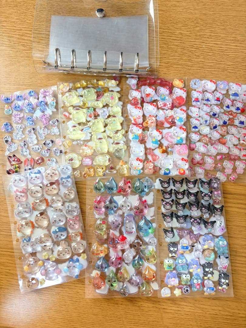 ツ*ブ様 正規品 ボンボンドロップシール シール帳 完成品