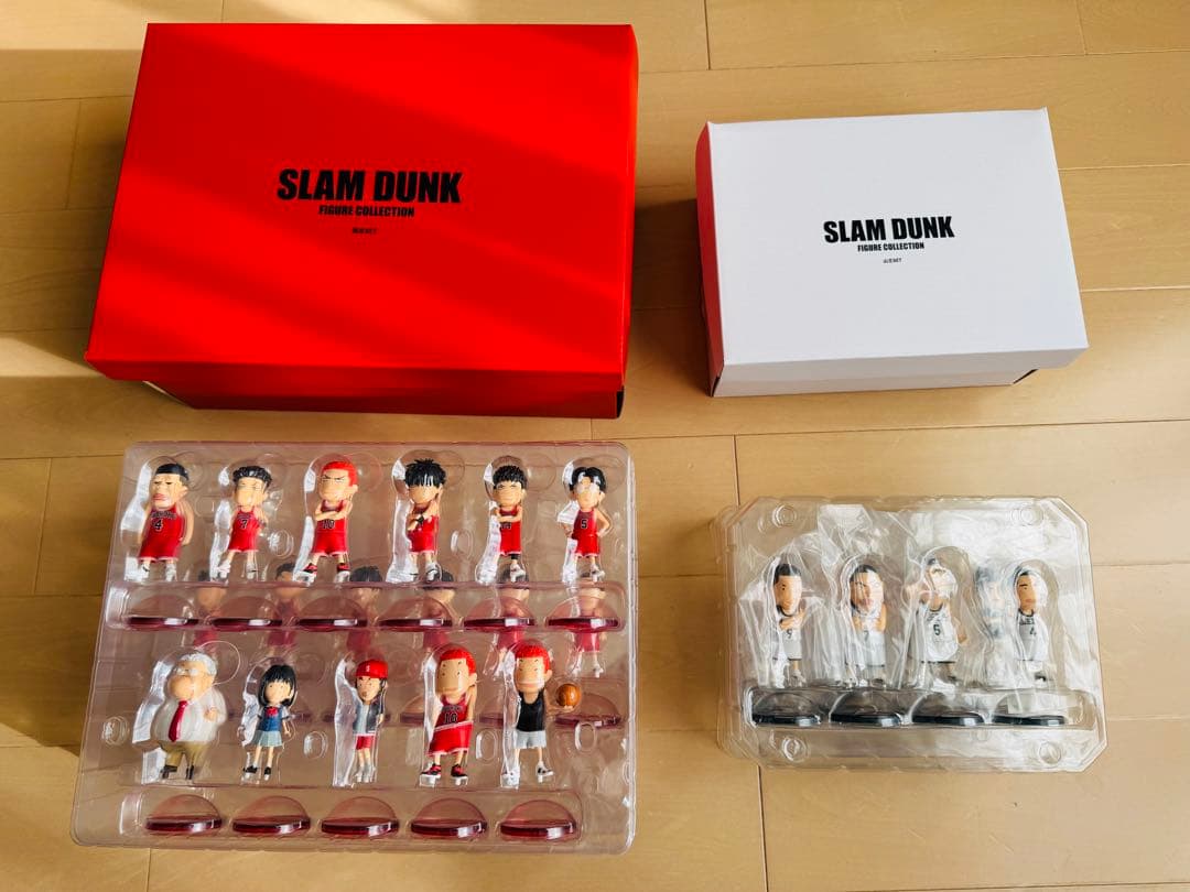 SLAM DUNK フィギュアコレクション 初回生産版　湘北セット、山王セット