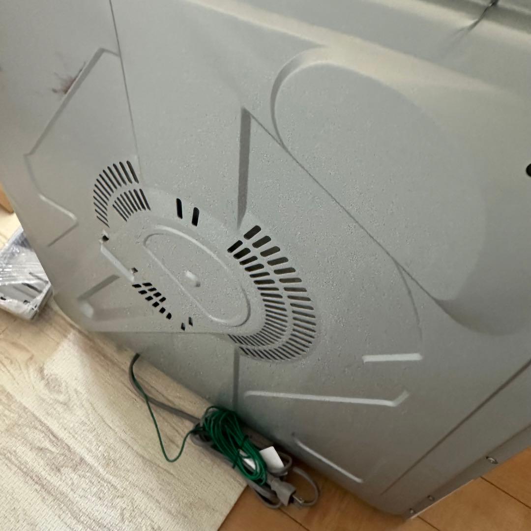 日立 衣類乾燥機 5.0kg ピュアホワイト DE-N50HV W スタンド付き