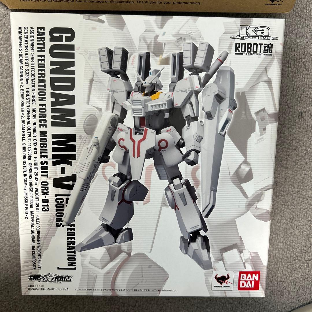 【新品未開封】ROBOT魂 -ロボット魂　ガンダムMk-V（連邦カラー）