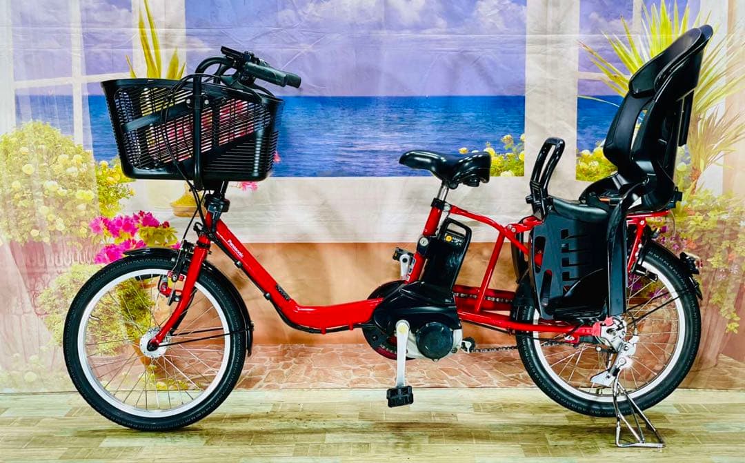 人気モデル！ギュット⭐️12AHパナソニック子供乗せ電動アシスト自転車