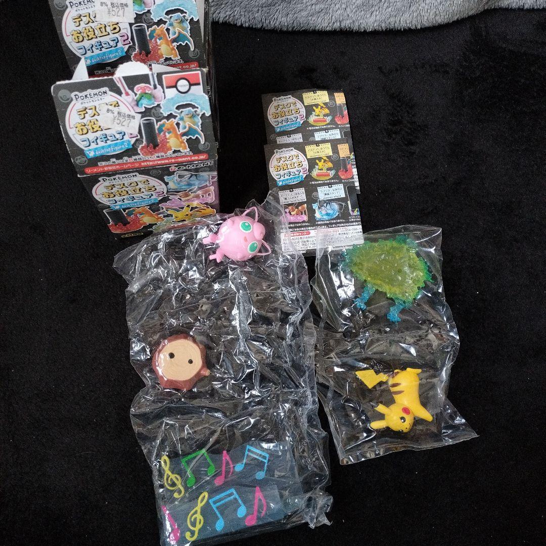 ポケモン デスクでお役立ちフィギュア 2 ピカチュウ ・プリン - メルカリ