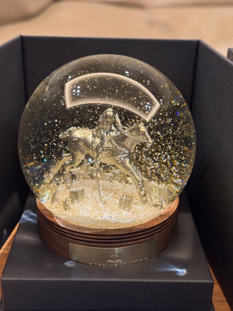 未使用 ジャガールクルト スノードーム 2025年 ノベルティ 非売品 箱付き