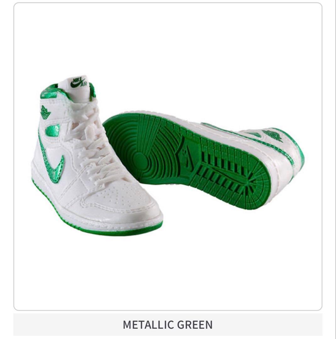 AirJordan 1 High 85 ミニチュアフィギュア メタリックグリーン - メルカリ