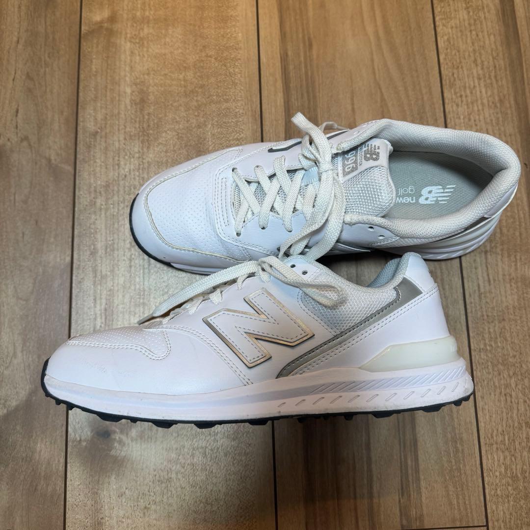 ニューバランス ゴルフシューズ ホワイト