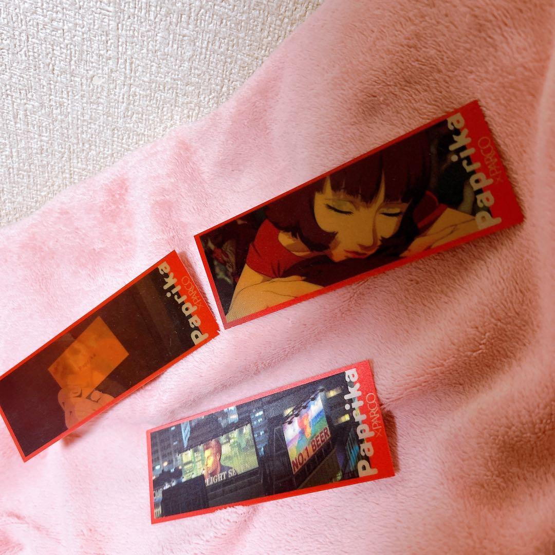 パプリカ ブックマーカー パルコ 千葉敦子 Paprika ノベルティ 3枚