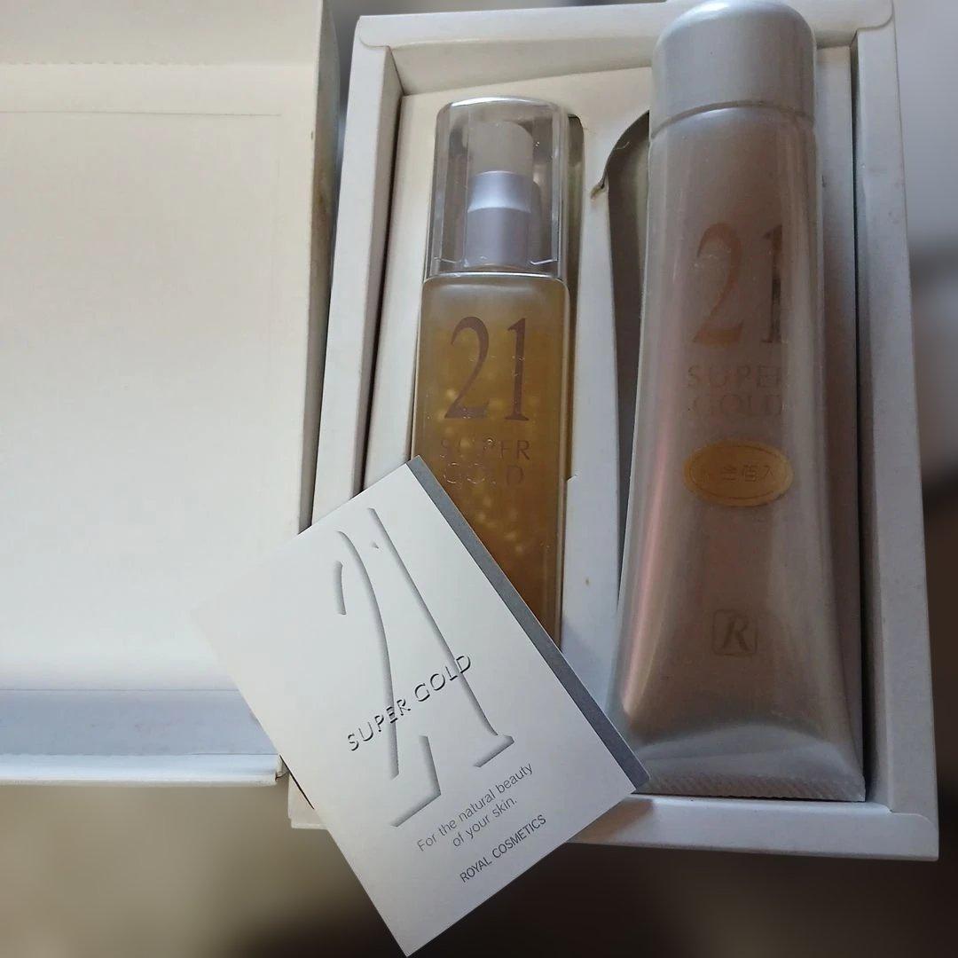 スーパ―ゴールド21 洗顔料 ジェル セット ロイヤル化粧品 - メルカリ