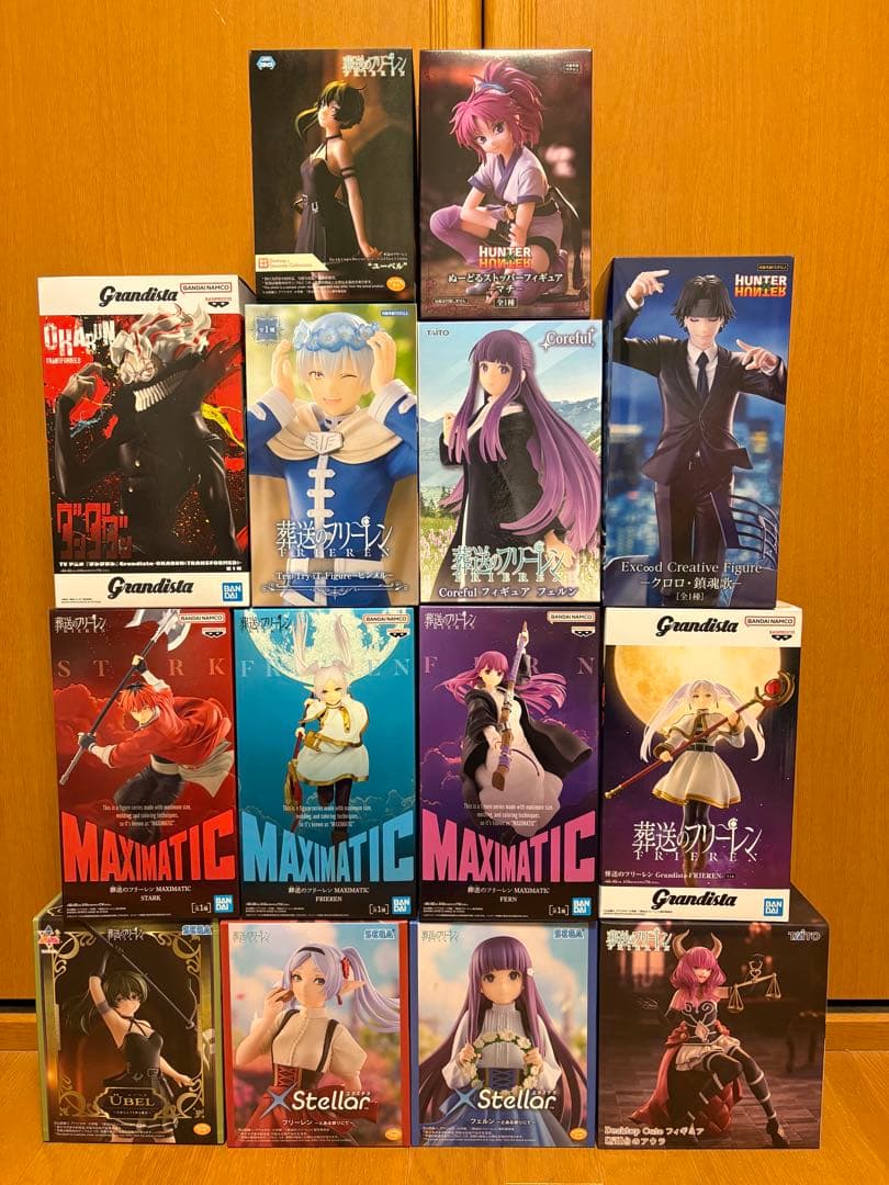 葬送のフリーレン　プライズフィギュア　まとめ売り　14個セット