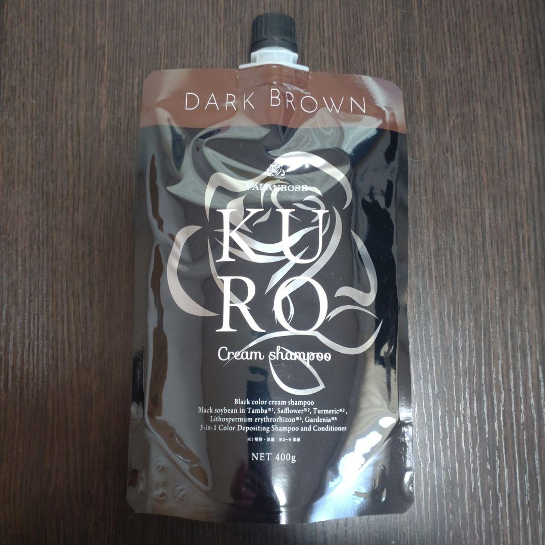 クロ クリームシャンプー ダークブラウン 400g - メルカリ