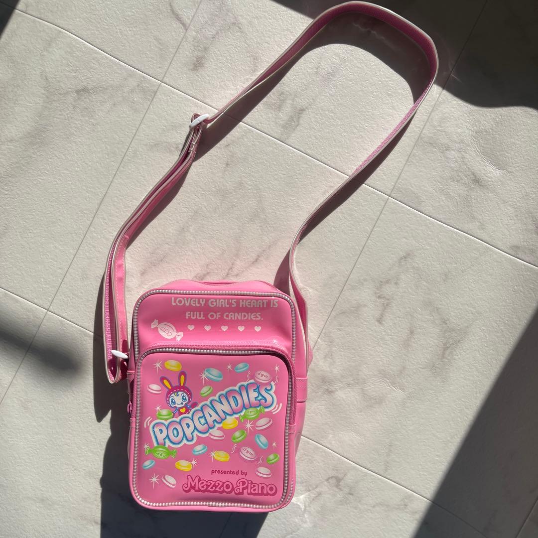 メゾピアノ ショルダーバッグ ポシェット ピンク キッズ 子ども ベリエ