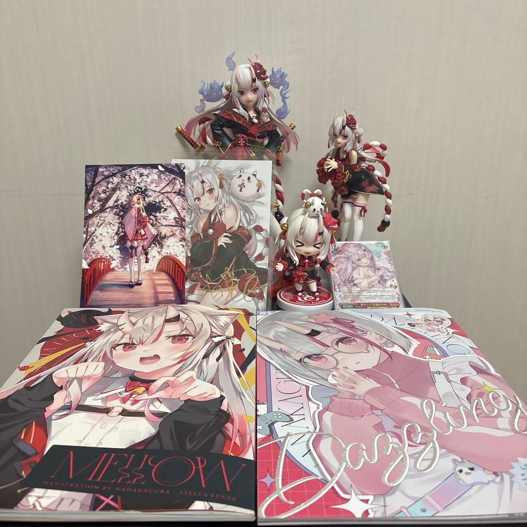 ホロライブ　百鬼あやめ　フィギュア3体セット　グッズまとめ売り